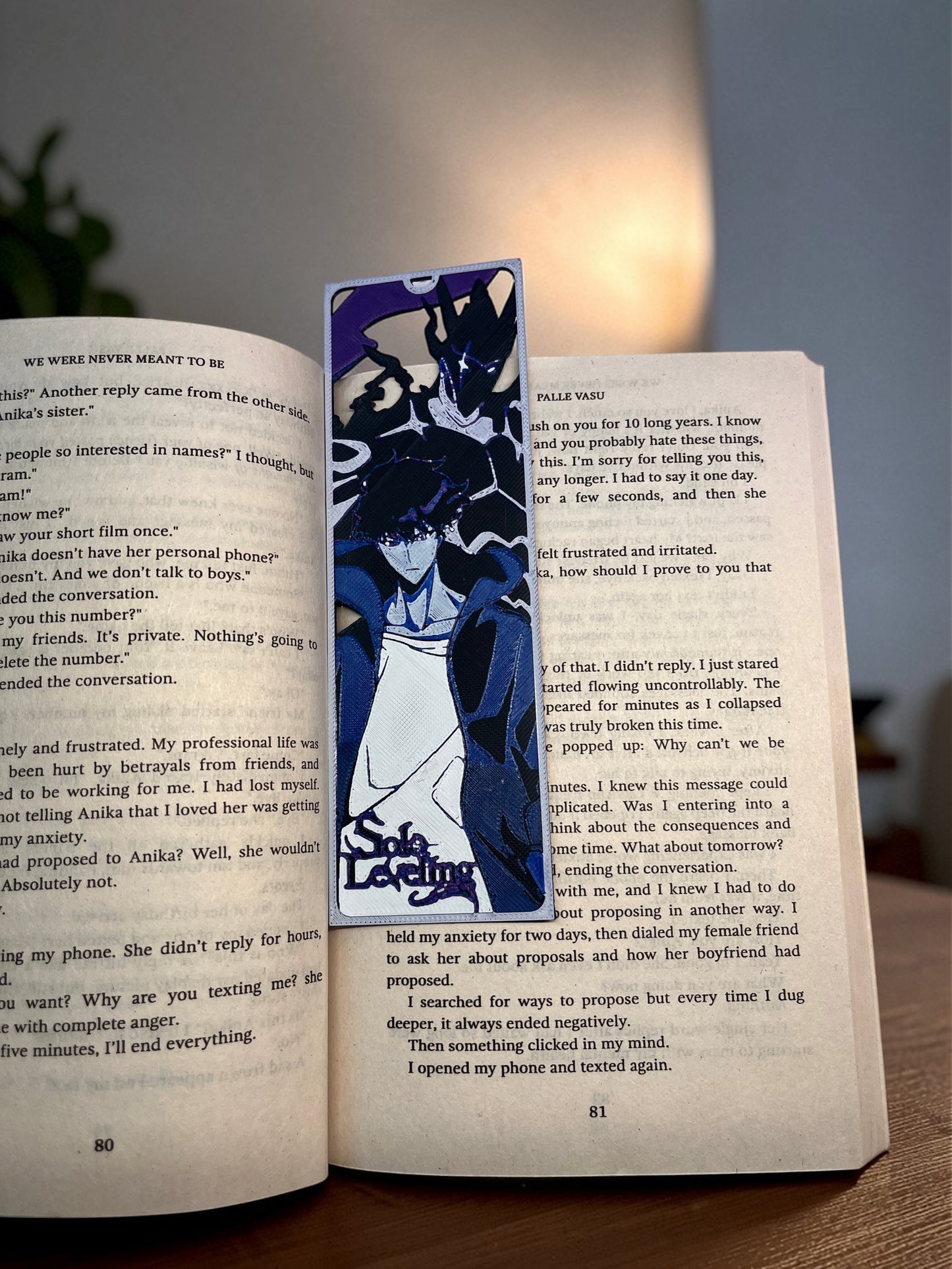 Solo Leveling Bookmark