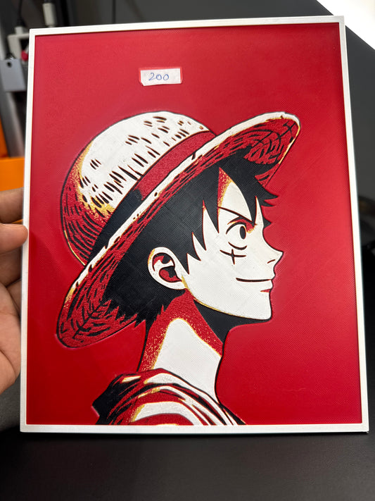 Luffy Wall Art