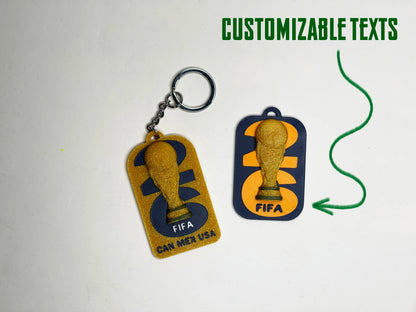 FIFA WORLD CUP Keychain - Customisable