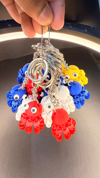 Octopus Keychain