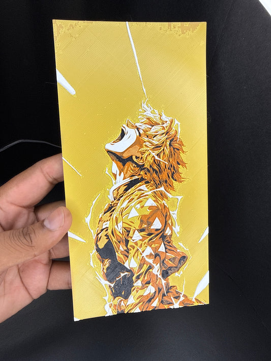 Zenitsu Wall Art
