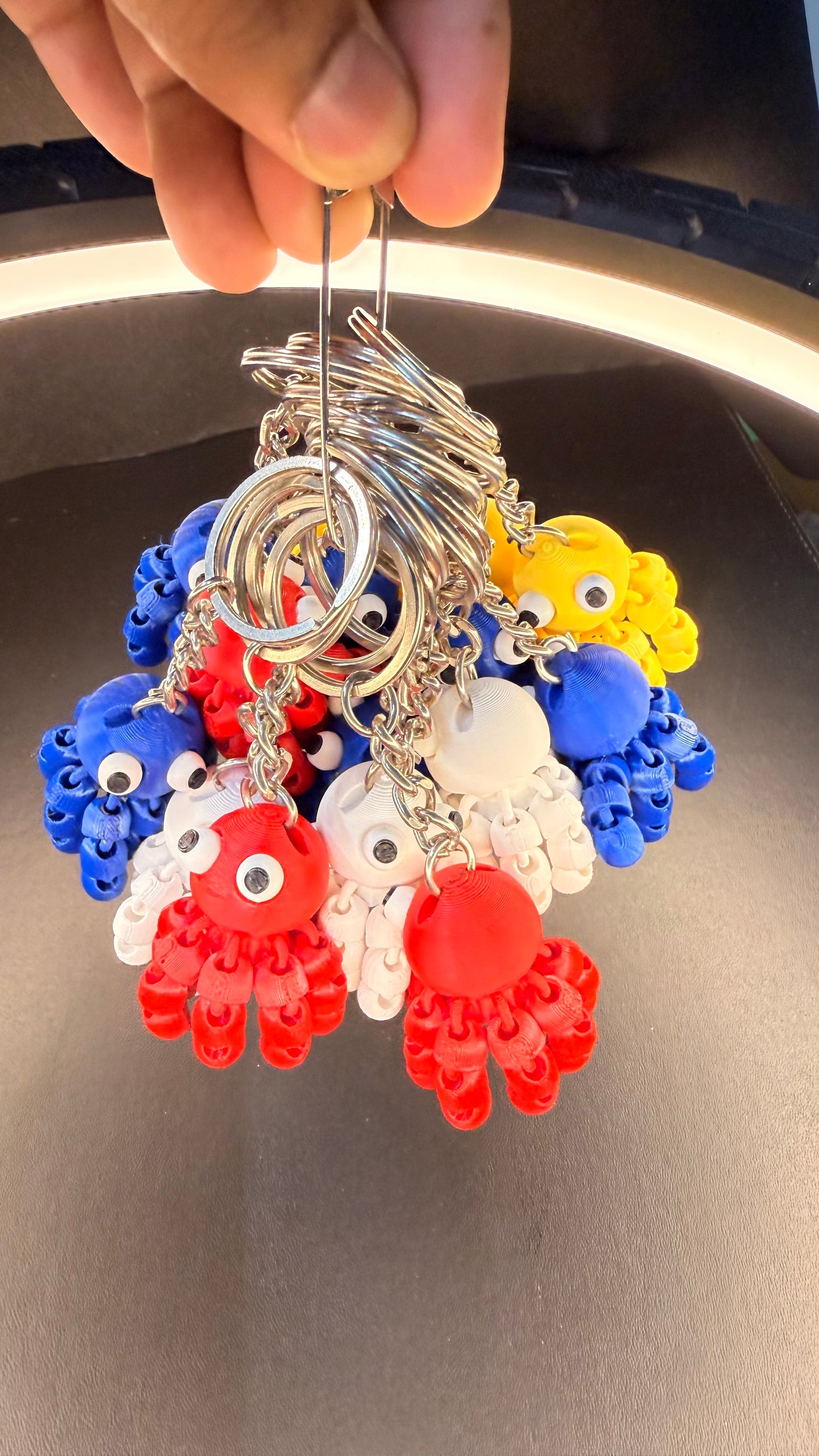 Octopus Keychain