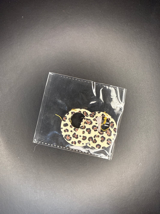 Cheetah Print Earrings