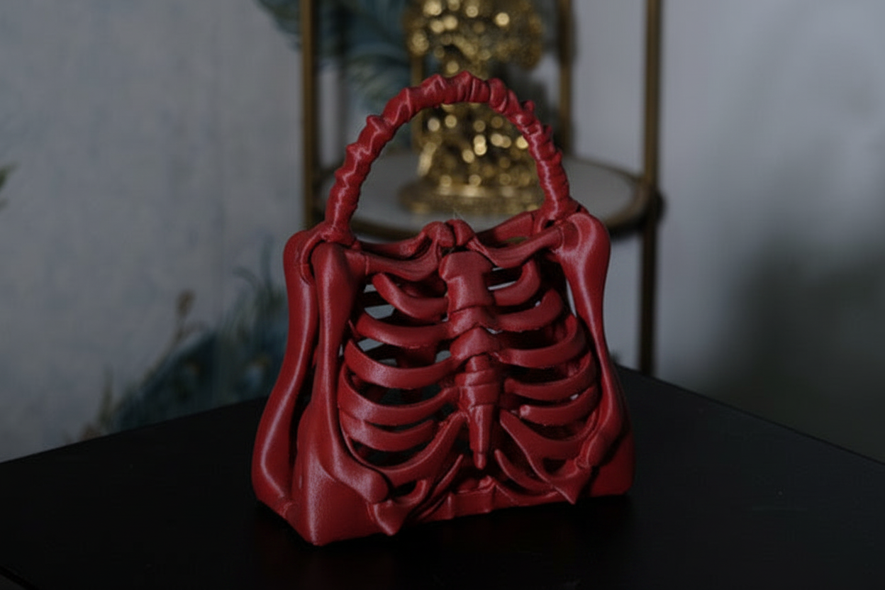 Skeleton Bone Hand Bag