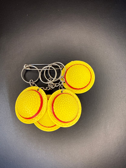 Luffy Cap Keychain