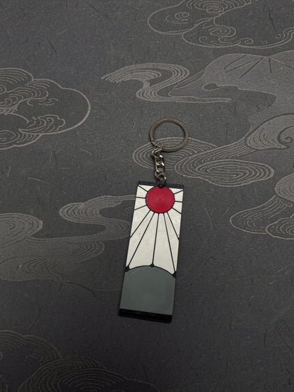 Hanafuda Style Keychain